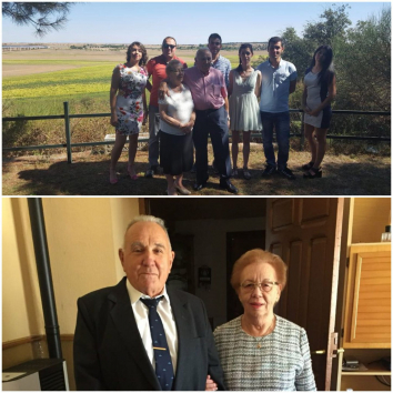 Jose  Josefina y nietos