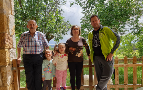 Dioni Nines y familia